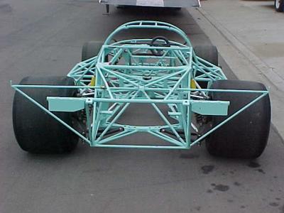 Loading the chassis on to the Goldrush Transport truck to send to Gunnar,