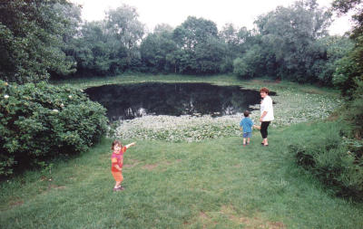 Spanbroekmolen or Lone Tree Crater, later renamed The Pool of Peace