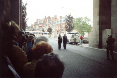 The Last Post,  played every evening by the local Fire Service.