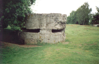 Hill 60 German Bunker front view