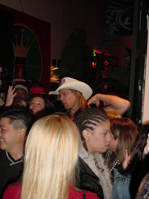 Naked Cowboy on Bourbon St