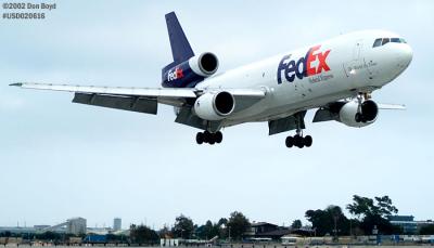 FedEx DC10-10(F) N395FE (ex-United Airlines N1830U) aviation stock photo