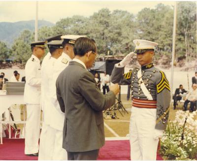 PMA Graduation with FVR 1993