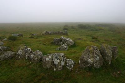 Hound Tor cist and circle