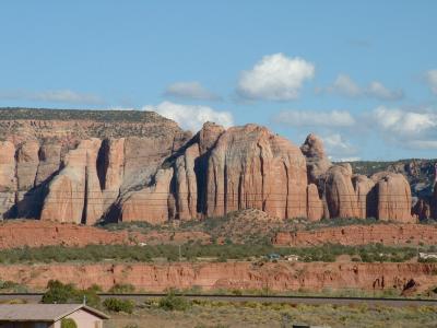 Rock Formations at the Arizona-New Mexico State Line.