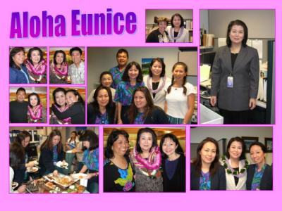 Aloha Eunice!