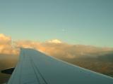 Final Approach after flying from SNA to OGG for 11 hours. We flew back to SNA at mid point due to a Medical Emergency.