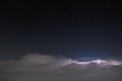 Thunderstorm over the Gulf of Mexico