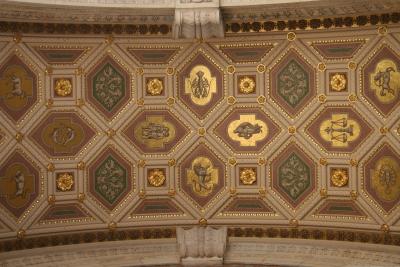 Zodiac ceiling of St. Stephen's Basilica