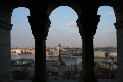 View of Parliament from Fishermen's Bastion
