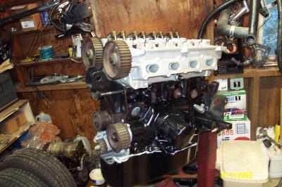 Corner View With Sprockets
