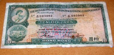 1983 HK$10.00