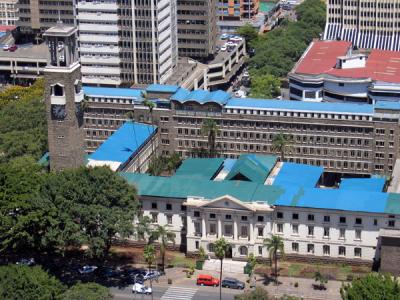 Nairobi City Hall from the Conference Centre Tower