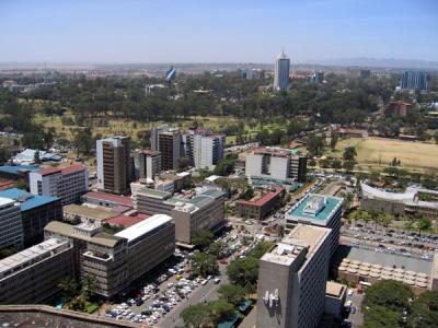 View SW from Conference Centre Tower