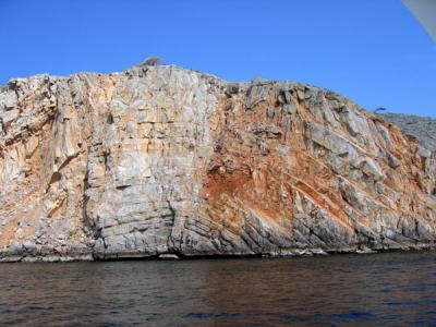Gharam, part of a large island in the Gulf used by the Omani military