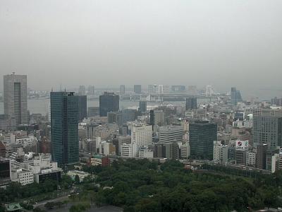 View from the Tokyo TV Tower