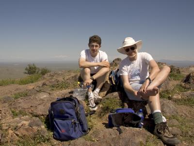 Ryan and Tom.  The air was originally fresh up here.