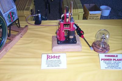 Rider Pumping Engine  and a thimble power plant
