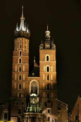 krakow_at_night