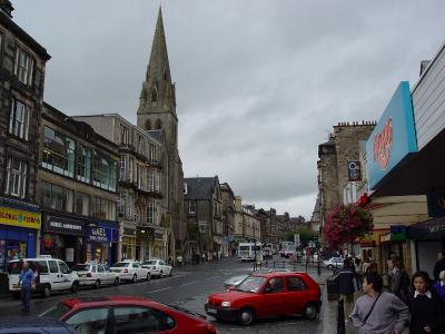 Walked into the Downtown area as soon as we got to Stirling, was just a short hike from our Hotel.