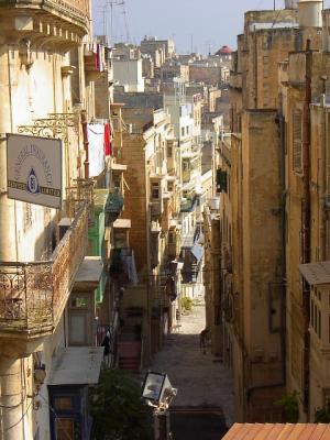 Downtown Valletta, Malta