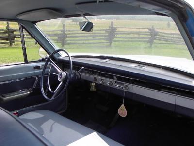 1966 Plymouth Valiant Interior