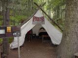 Liarsville Press Tent