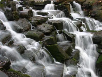 March 22  2005:  Virginia Water Cascades