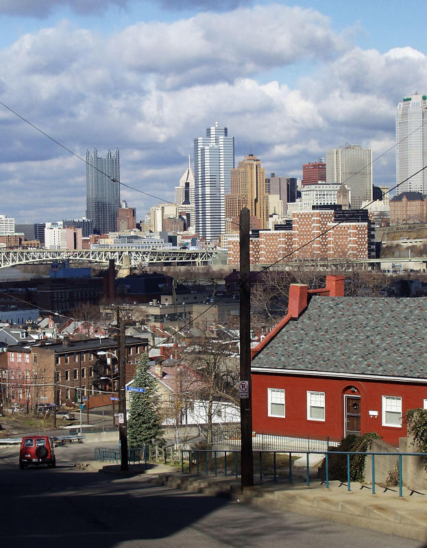 Little Red House (Pittsburgh, cityscapes)