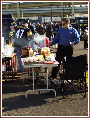 Food is a big part of tailgating