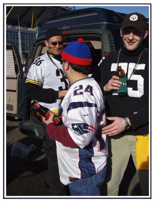 Steeler's fans welcome a patriot