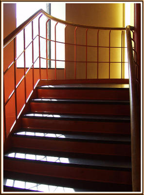 Colored Stairs...Carnegie Library, Northside, Pittsburgh