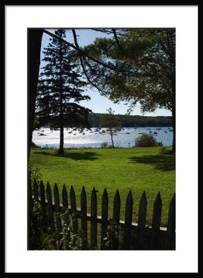 Round Pond (picket fence, harbor, ocean)