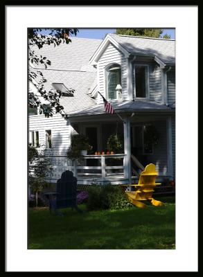 Round Pond retreat (Anirondack Chairs, porch, veranda)