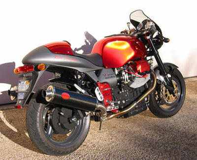 Rosso 3/4 Rear View