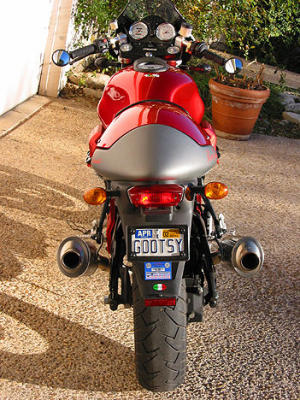 Rosso Rear View
