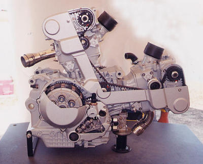 Ducati Cut-Away Desmo Motor