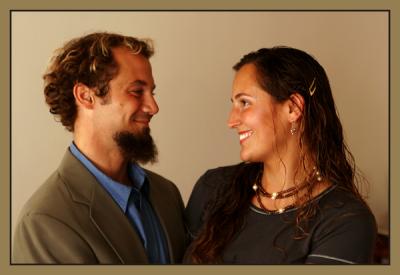 George and Asha* by Jeff Hall