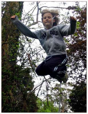 Jumping for joy!