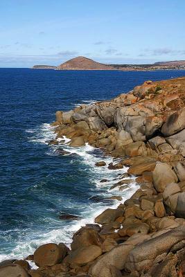 Tringular bluff and diagonal coastline *