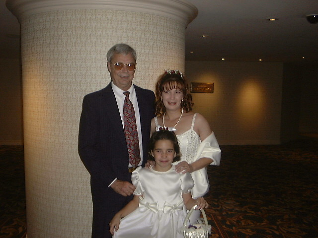 Papa Frank, Andrea and Nicole