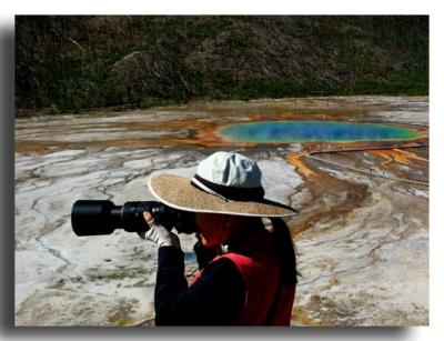 Above Grand Prismatic, Yellowstone