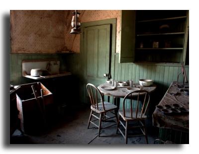 Window Light in a Dusty Room