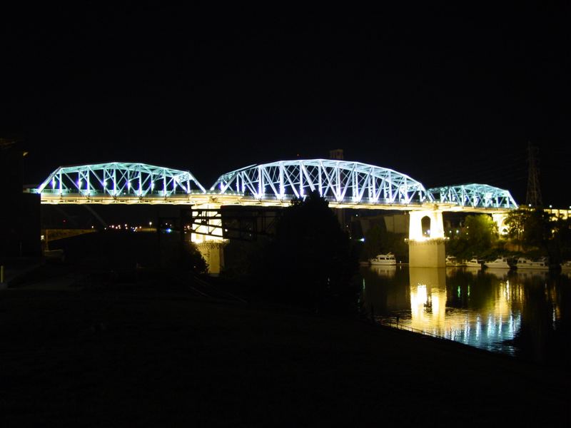 Nashville Shelby Street Pedestrian Bridge