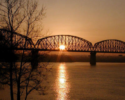 bridge sunrise