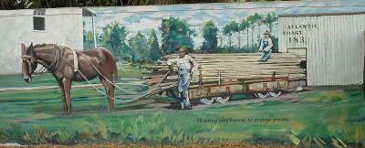 Painters Pond mural
