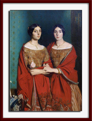 Les deux soeurs   by Chasseriau