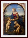 La belle jardinière by Raphael