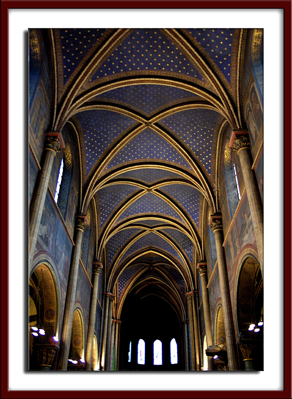 St Germain  multicoloured nave