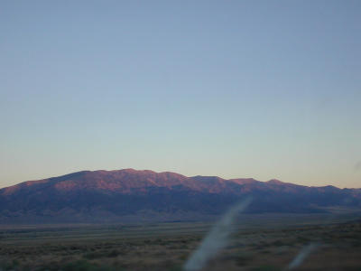 sunrise over route 50 the lonliest highway in america